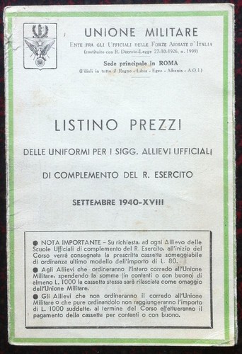 Unione militare listino - unione,