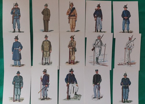 Cartoline uniformi storiche - 15,