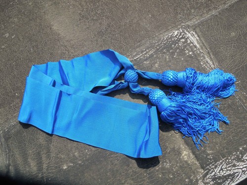 Sciarpa fascia azzurra alta - sciarpa, da