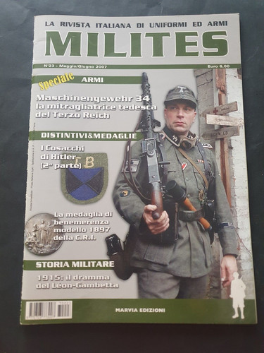Milites rivista italiana - milites, 23