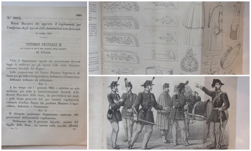 1862 regio decreto originale - regio,