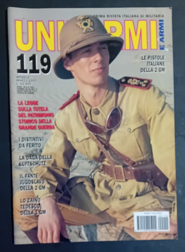 Uniformi armi 119 - 119, 3/2001