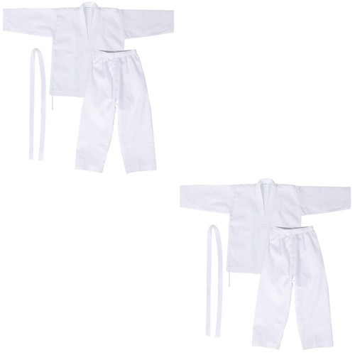 Uniforme karate bianca - bianca, per