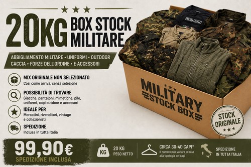 Box abbigliamento militare - abbigliamento,