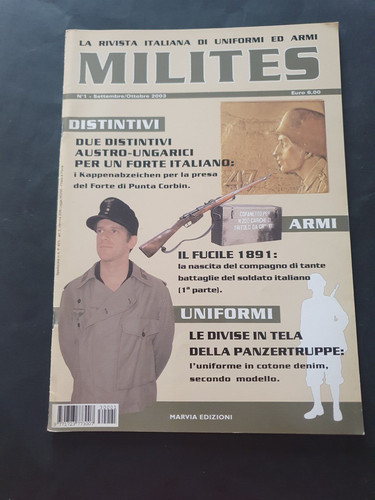 Milites rivista italiana - milites, 1